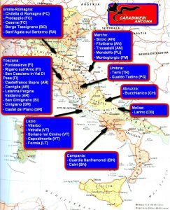 Sgominata banda di ladri seriali, 36 furti nel Centro Italia