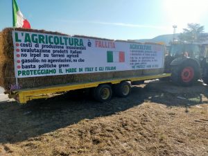 Orte, nuova giornata di proteste degli agricoltori
