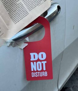 Atto vandalico sull’auto della sindaca Frontini, identificato l’autore: “Si tratta di un’opera d’arte”