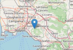 Terremoto avvertito a Napoli, epicentro nel Vesuvio