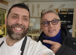 Lo chef pluristellato Bruno Barbieri incantato dalla Tuscia