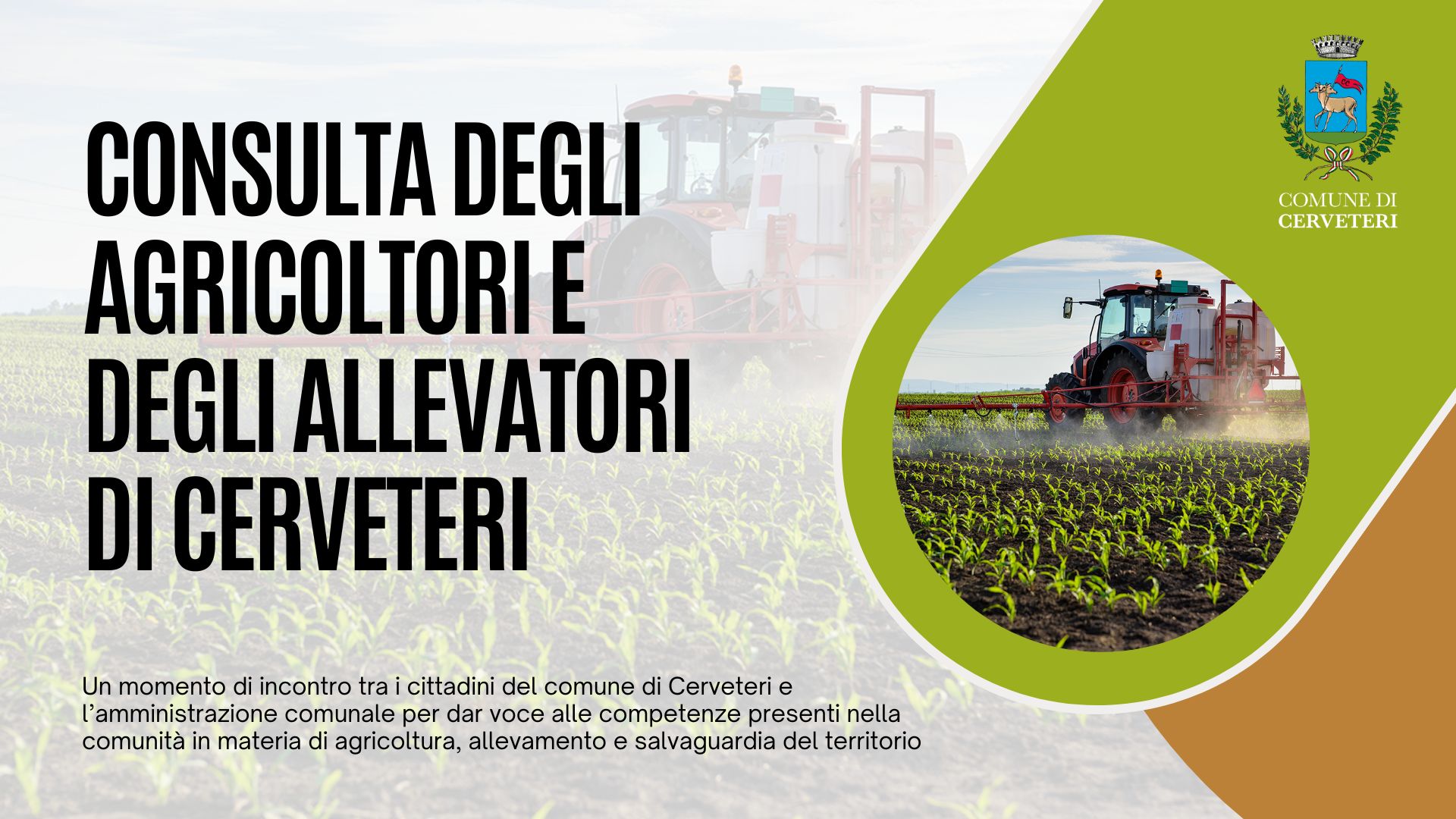 Cerveteri, varata la Consulta degli agricoltori