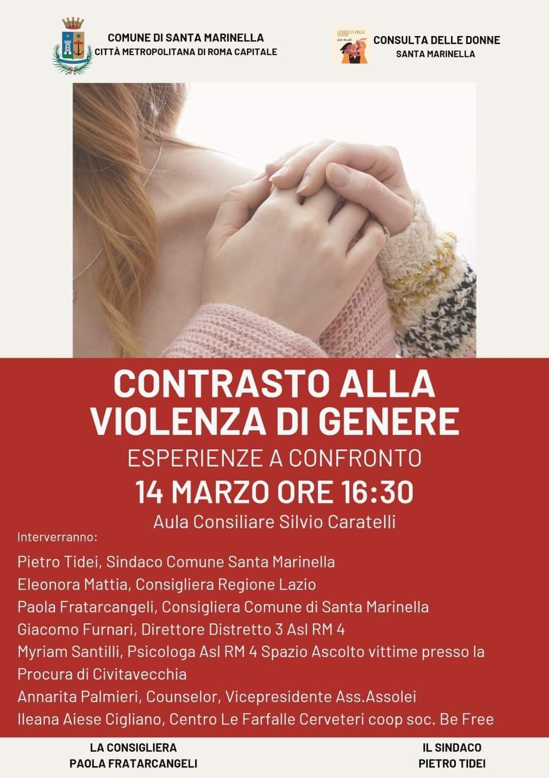 Santa Marinella contro la violenza di genere