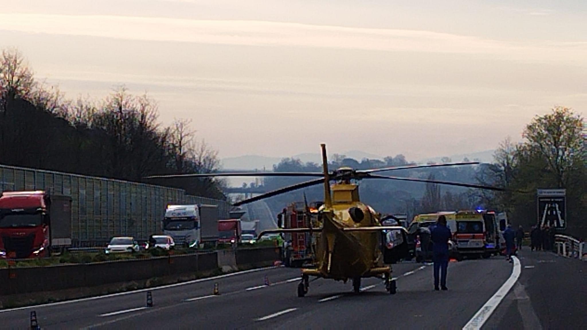 Frosinone – Incidente su A1, 6 feriti tra cui 2 bambini