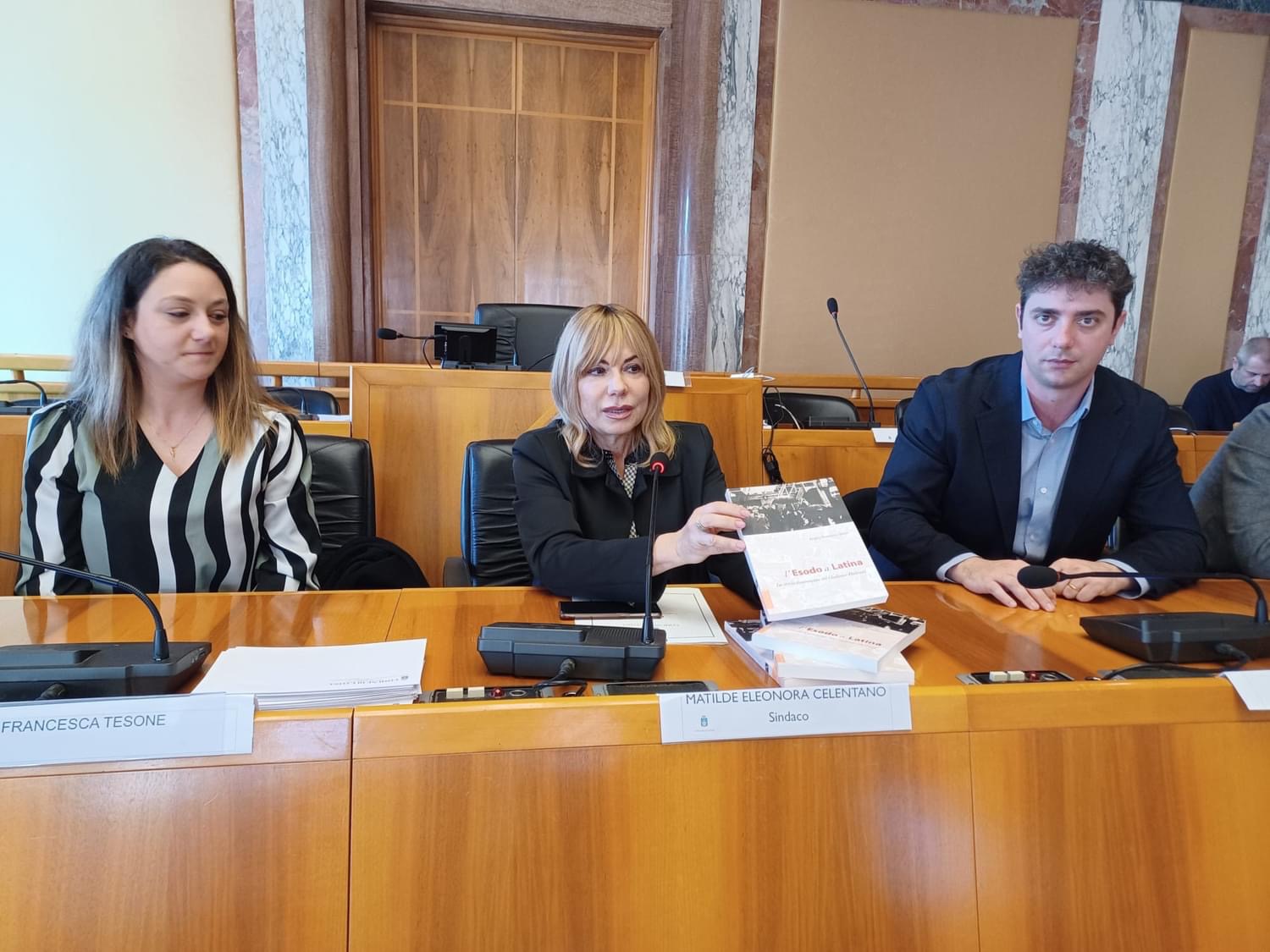 Latina, ragazzi del ‘Viaggio del Ricordo’ in aula consiliare