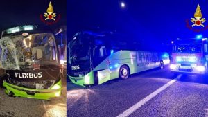 Incidente mortale in A1, autista del bus Flixbus è di Alatri