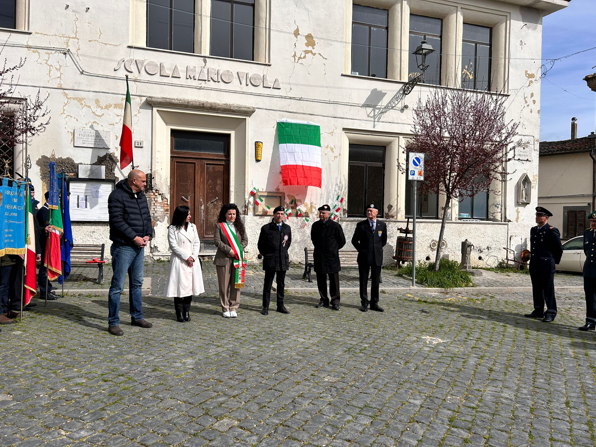 A Roccalvecce deposta la lapide in memoria dei Caduti di tutte le guerre