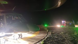 Latina, intervento con elicottero militare per salvare anziana sull’isola di Ponza