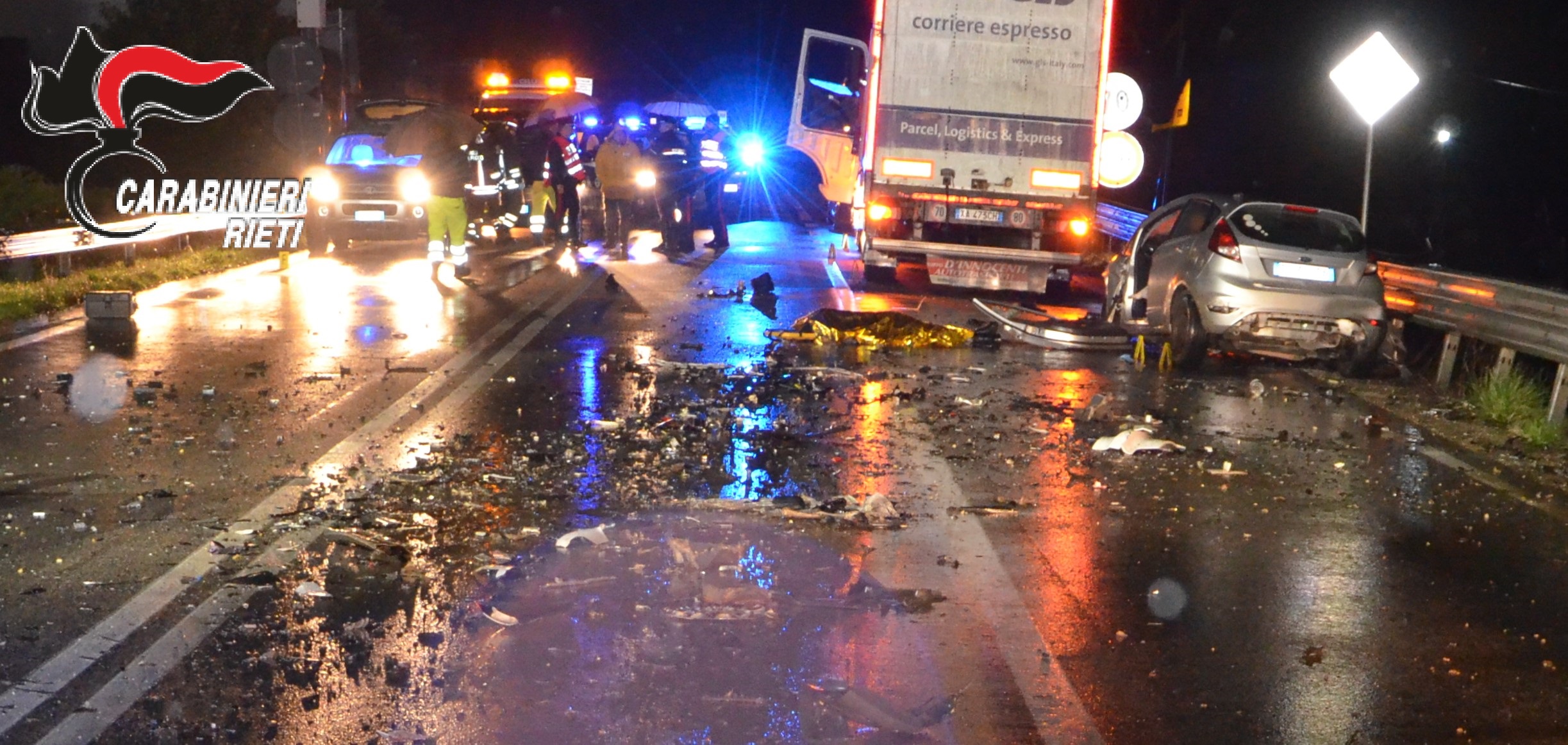 Incidente mortale sulla Salaria, 35enne arrestato per omicidio stradale della compagna