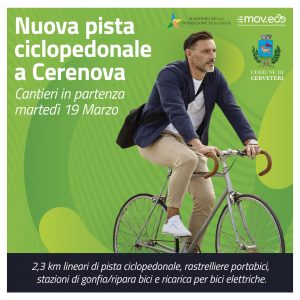 Cerenova, al via i lavori per la pista ciclopedonale