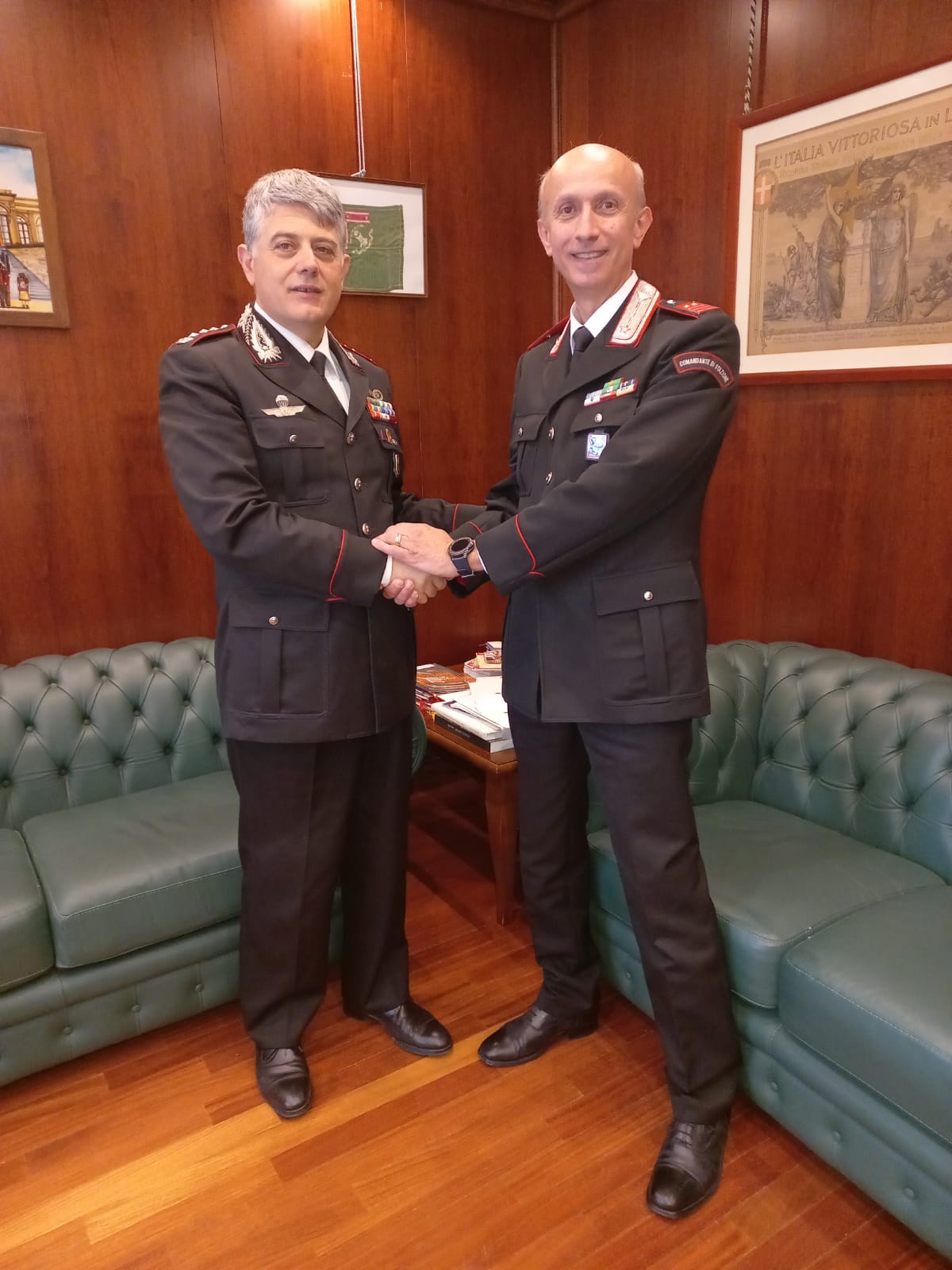 Carabinieri di Viterbo, si congeda il comandante Agostino Marigliano