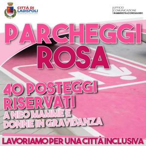 Ladispoli, arrivano 40 stalli rosa per le mamme