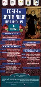 Transito di Santa Rosa, domenica la Processione con boccioli, rosine e minifacchini