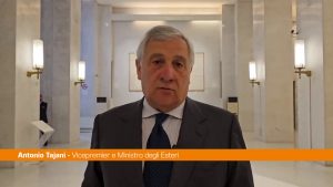 Medio Oriente, Tajani “L’Italia lavora per la pace”