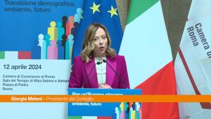 Natalità, Meloni “Priorità assoluta del governo”