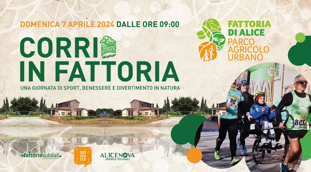 Viterbo – “Corri in Fattoria” per sport e solidarietà