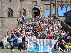 Viterbo – Run4Hope, grande partecipazione per la staffetta della solidarietà a favore dell’Ail