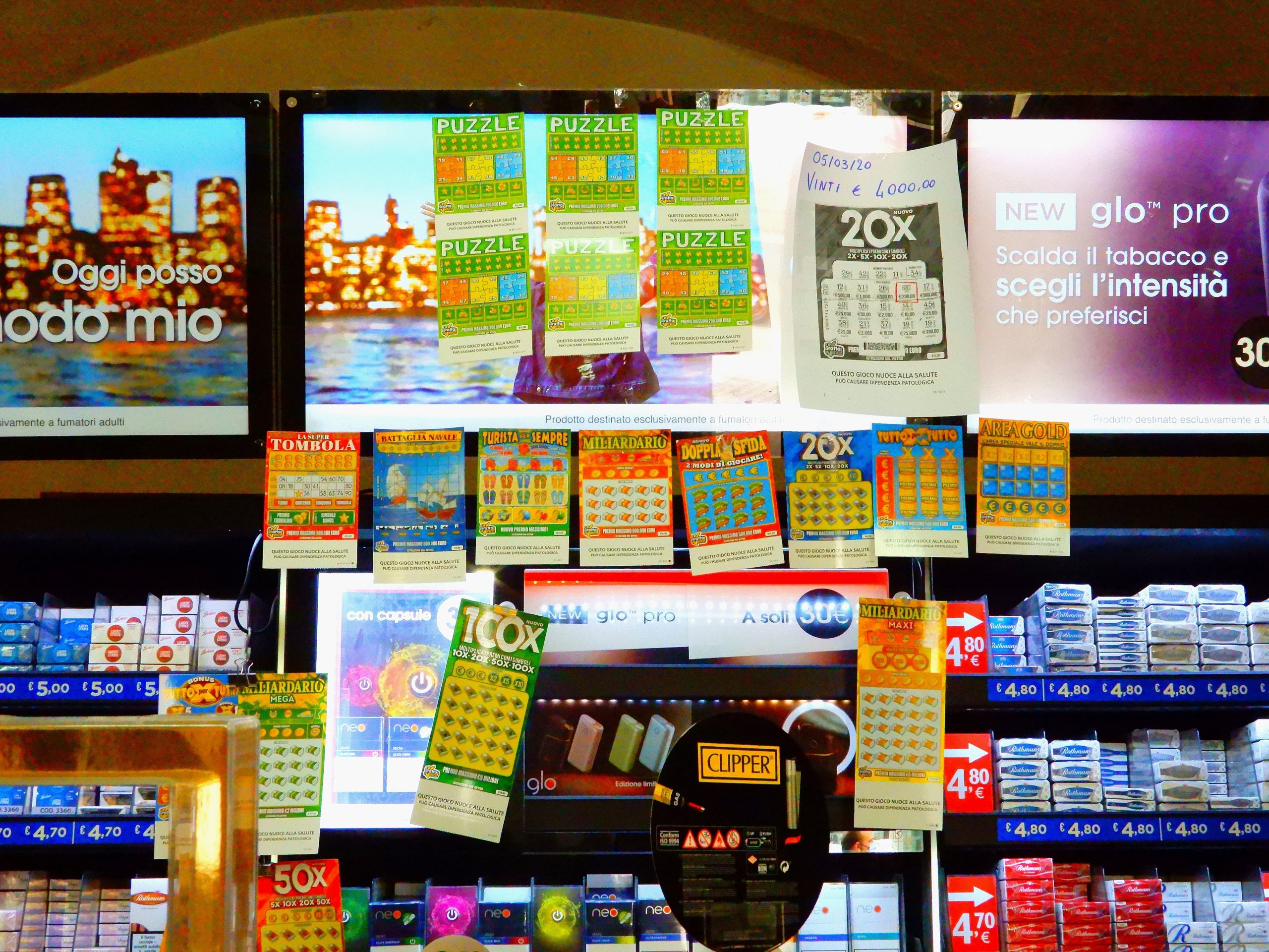 La Dea Bendata passa da Ostia: vinti 3 milioni di euro al Gratta&Vinci