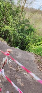 Patrica, dopo la frana i residenti in contrada Celleta completamente abbandonati