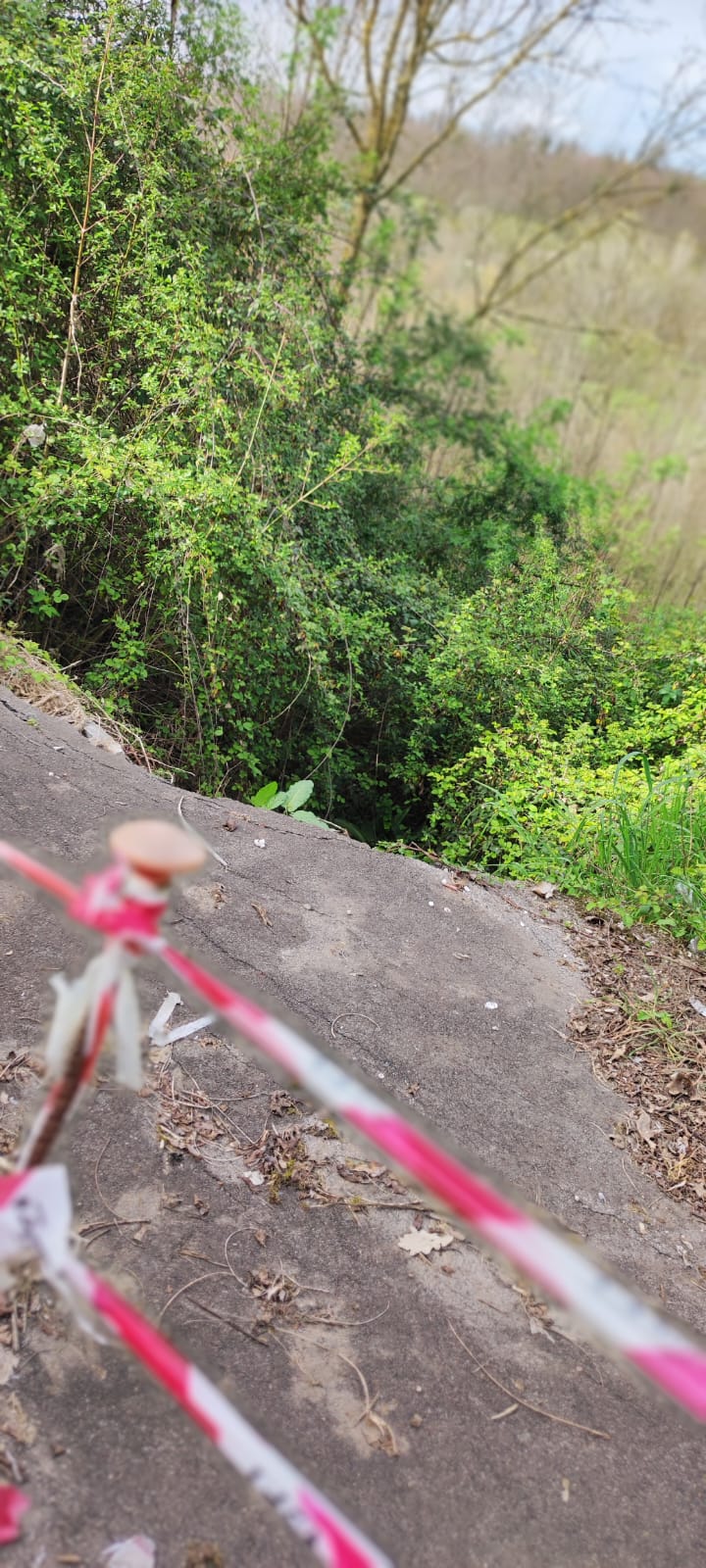 Patrica, dopo la frana i residenti in contrada Celleta completamente abbandonati