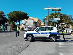 Santa Marinella, weekend di multe e controlli per gli automobilisti