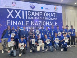 Alessandro Fabi primo nella categoria Junior 1 dei Campionati italiani di astronomia