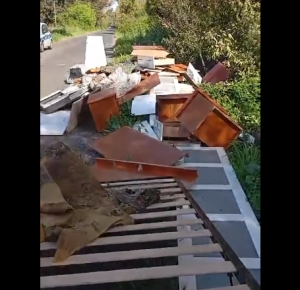 Cerveteri, scoperta discarica abusiva in Via Ceri