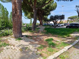 Viterbo, parcheggi più salati in città ma al Sacrario il degrado resta evidente