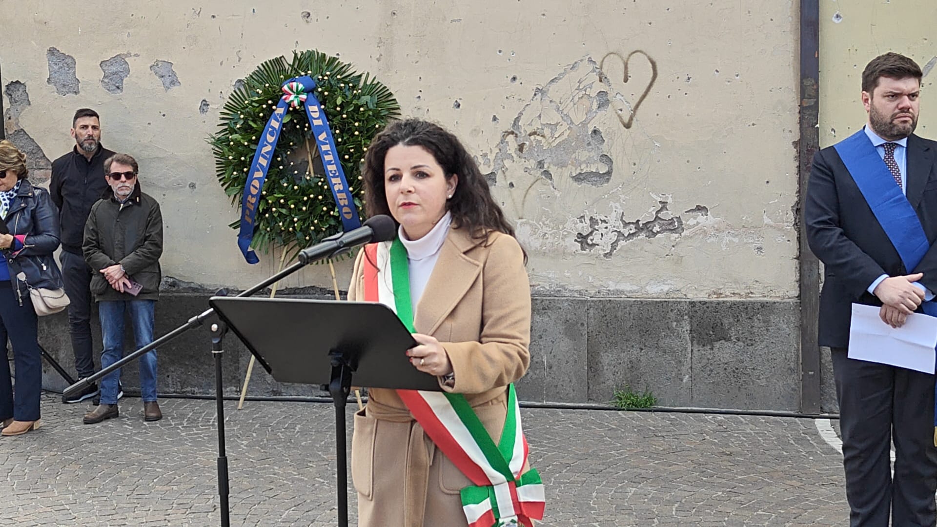Viterbo, festeggiamenti 25 aprile: “Resistenza di oggi sia la lotta per preservazione del pianeta” (FOTO)