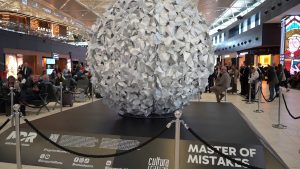 Arte protagonista all’aeroporto di Fiumicino con “Master of Mistakes”