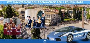 Roma – La polizia compie 172 anni, diretta su Rai Uno