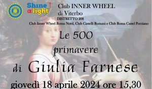 Viterbo – Giulia Farnese, non solo “la bella”, in un incontro in Provincia