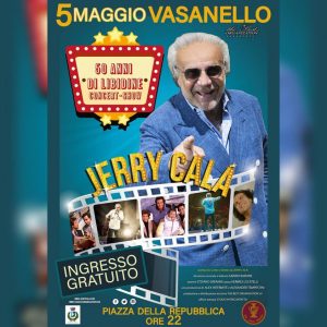 Il concerto show di Jerry Calà l’evento di punta delle feste patronali a Vasanello