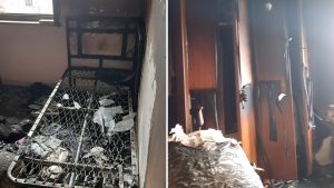 Appartamento in fiamme a Cerveteri, vigili del fuoco salvano anziana dalle fiamme