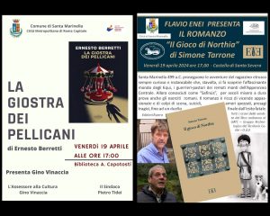 Libri, oggi a Santa Marinella doppia presentazione