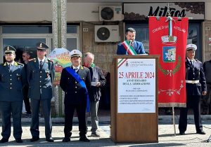 Civita Castellana, il sindaco Giampieri alla celebrazione del 25 aprile: “Patrimonio di tutti gli italiani”