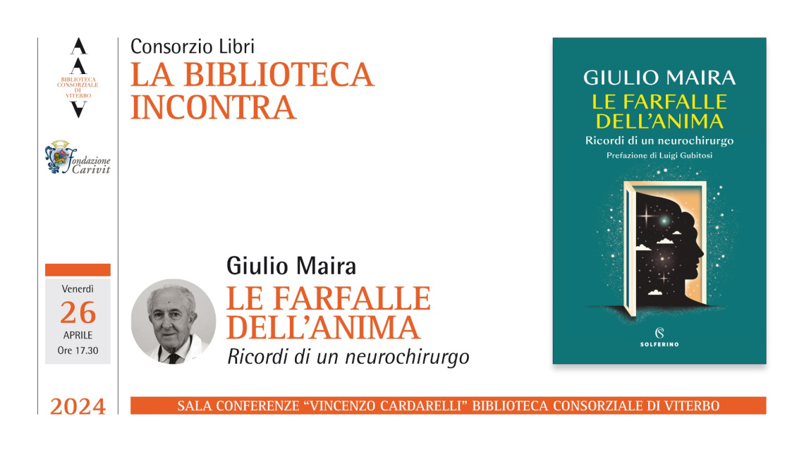 ‘La Biblioteca incontra’ ospita il grande neurochirurgo Giulio Maira