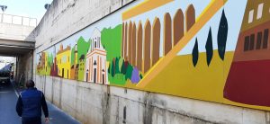 Frosinone – Completato il murale “antismog” sulla Monti Lepini