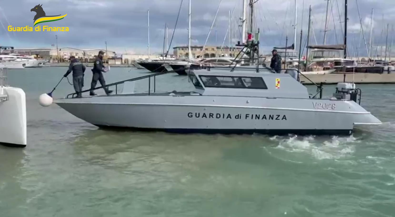 Gaeta, la Finanza scopre 160mila euro di noleggi di imbarcazioni da diporto non dichiarati