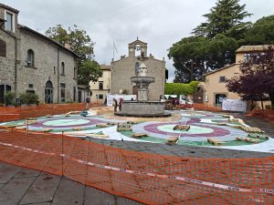 Viterbo, San Pellegrino in Fiore prende forma: meno colori ma spazio ad arte e storia