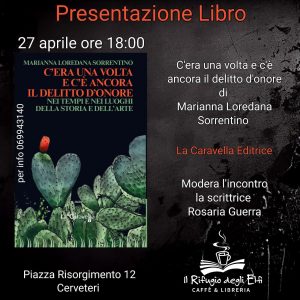 Libri, Marianna Sorrentino a Cerveteri per presentare il suo ultimo saggio