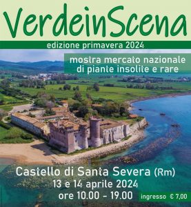 Florovivaismo, al Castello di Santa Severa c’è “Verde in scena”