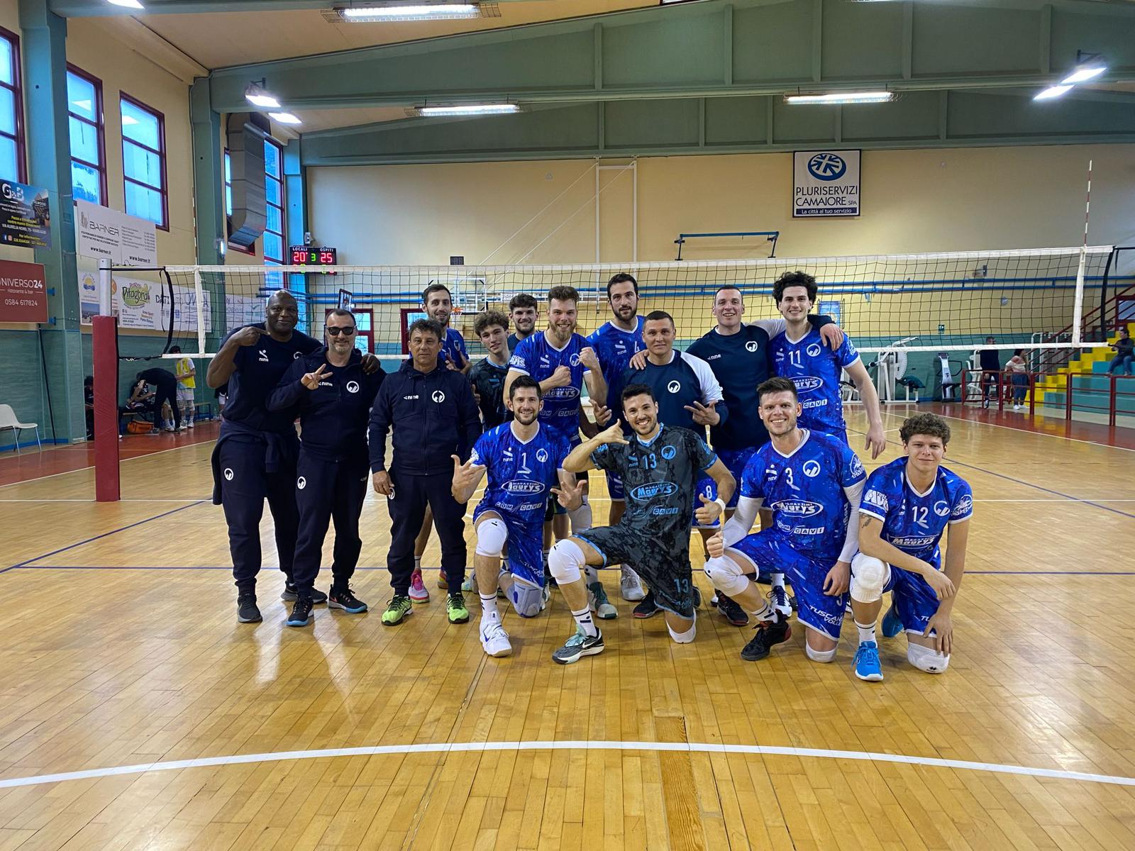 Maury’s Com Cavi Tuscania vince e convince: Camaiore piegata in tre set