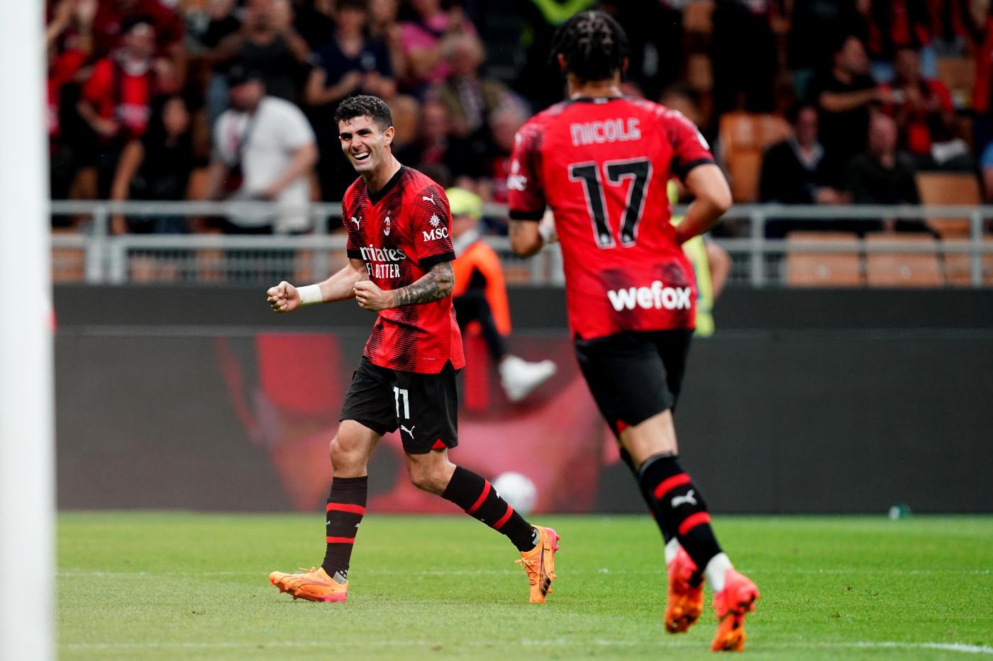 Serie A, anticipi del sabato: pokerissimo e seconda piazza Milan, Bologna esclamazione Champions