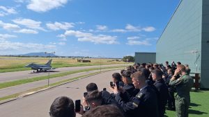 Viterbo – Allievi Marescialli Manutentori 25° “Corso Fobos II” in visita al 4° Stormo Caccia  di Grosseto