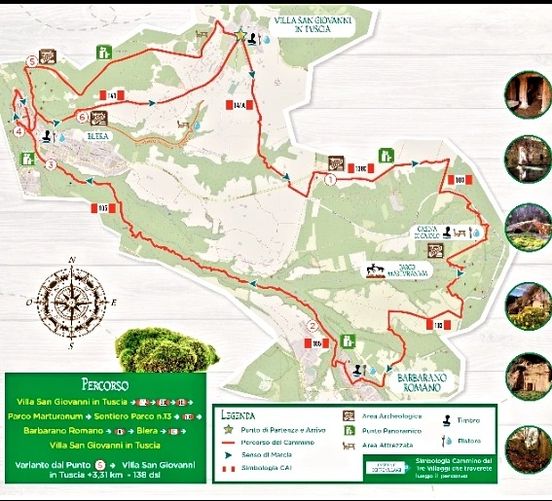 Nella Tuscia il Cammino più Piccolo d’Italia: 20 km con partenza ed arrivo a Villa san Giovanni in Tuscia