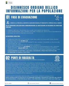 Viterbo – Rimozione bomba, vademecum del Comune