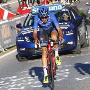 Giro – Si ritira Uijtdebroeks, nuova maglia bianca il ciociaro Antonio Tiberi