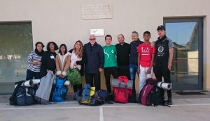 Studenti peruviani in viaggio lungo la Francigena per una riabilitazione sociale fanno tappa a Monterosi