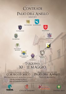 A Tarquinia un tuffo nel Medioevo con la rievocazione delle Contrade ed il Palio dell’Anello